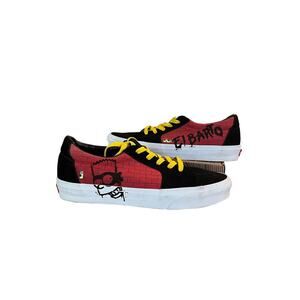 VANS SHOES Simpsons Bart EL BARTO Graffiti Sk8-Low Sneakers 8.5 Men 10 Women use